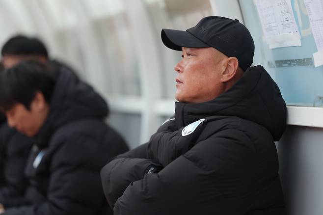 천안종합운동장/ K리그2/ 천안시티FC vs 김포FC/ 천안 김태완 감독/ 사진 정재훈