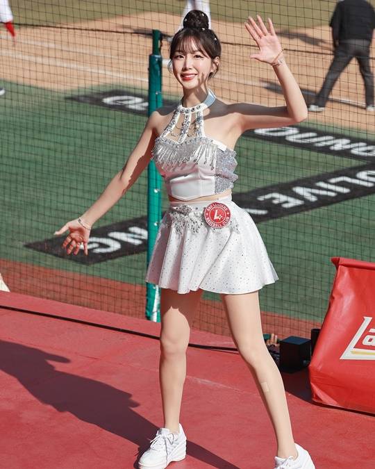 안지현 치어리더. ⓒ안지현 치어리더 SNS