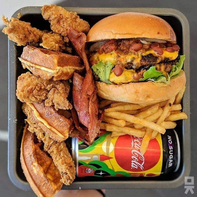 image.png 엄청나다는 미국인 1인분 식사