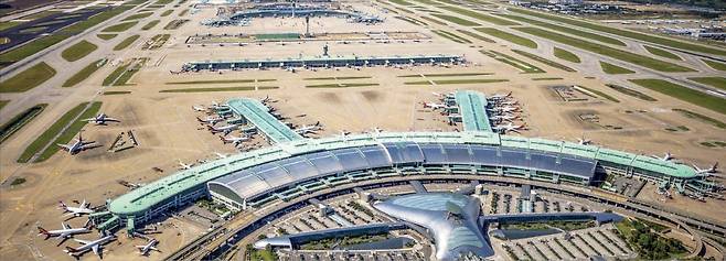 인천국제공항 전경.  인천공항공사 제공