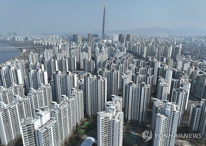 송파구 일대 아파트 전경. [사진 출처 = 연합뉴스]