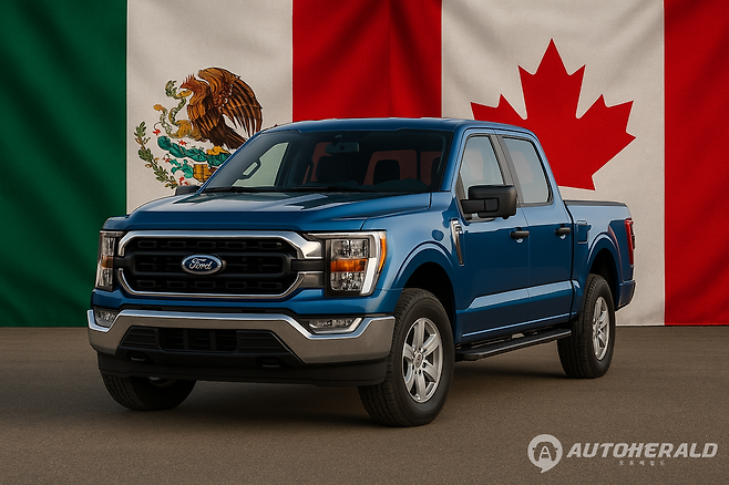 포드 F-150은 미국에서 생산하지만 부품의 55%를 수입해 조립하고 있는 '미국산'으로 분류하지 않는다. (오토헤럴드)