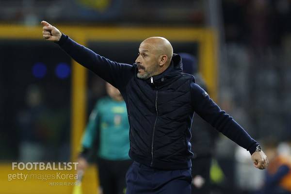 빈첸초 이탈리아노 볼로냐 감독. 게티이미지코리아