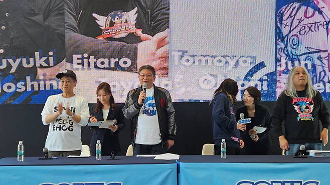 개발자 간담회의 모습