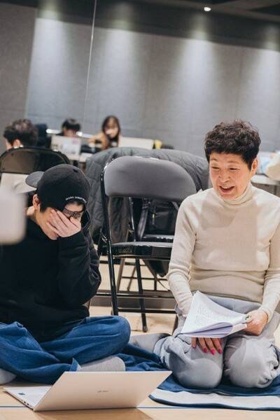 연극 리허설 모습. 사진 혜정(여기는 당연히, 극장 제공)