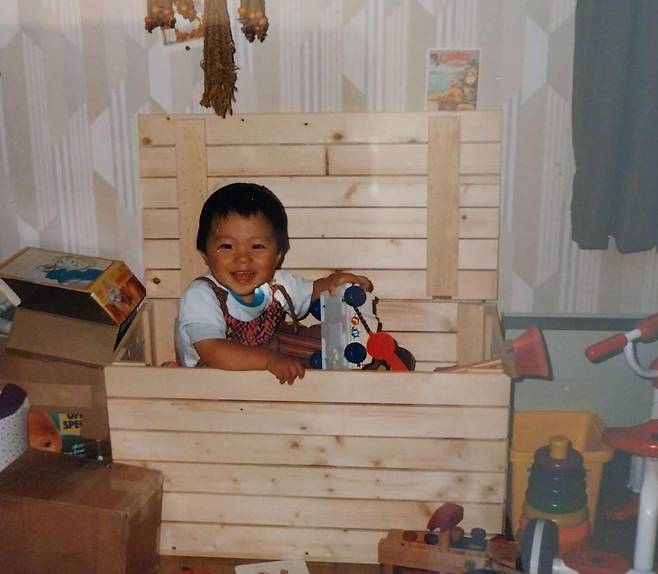 프랑스에서 어린 시절 장성탄 씨 [장성탄씨 아내 제공]