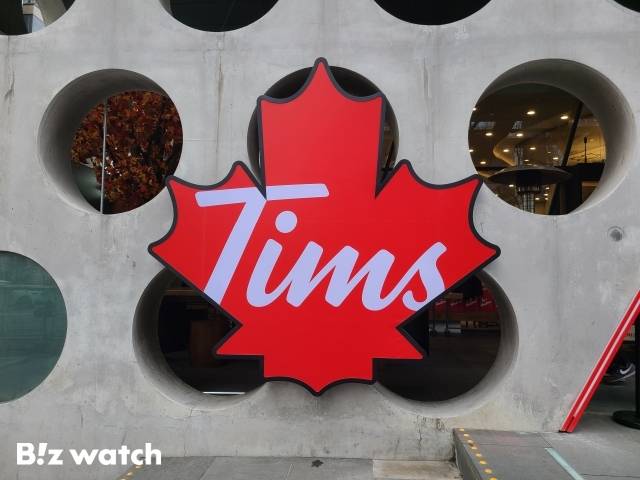 팀홀튼 로고 /사진=김지우 기자 zuzu@