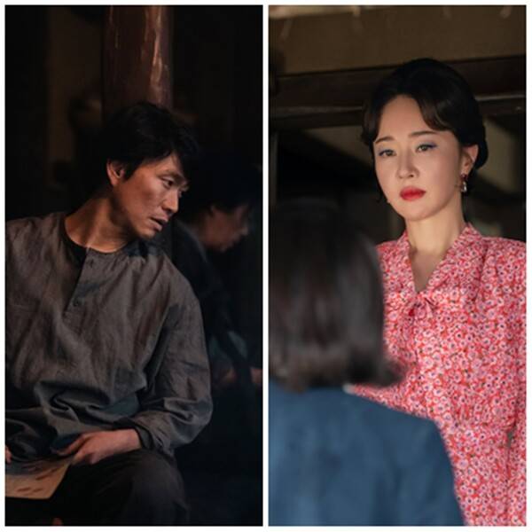 오정세(왼쪽)과 엄지원, 사진제공=넷플릭스