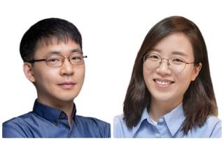 왼쪽부터 윤영규 교수, 신우정 교수. KAIST 제공