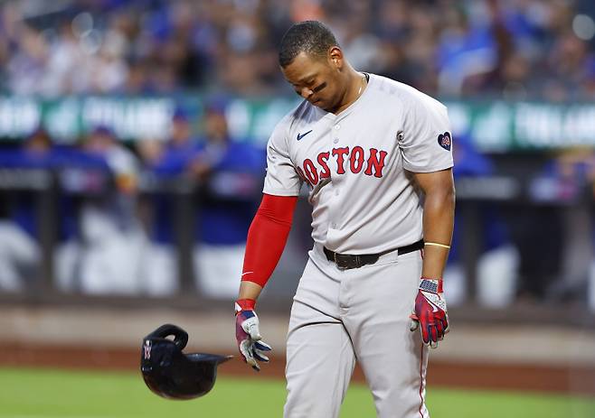 <yonhap photo-3654="">보스턴 레드삭스 라파엘 데버스. <저작권자 ⓒ 1980-2024 ㈜연합뉴스. 무단 전재 재배포 금지, AI 학습 및 활용 금지></yonhap>