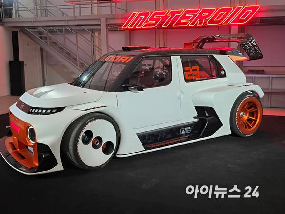 현대차 디자인 콘셉트카 '인스터로이드'. [사진=김종성 기자]