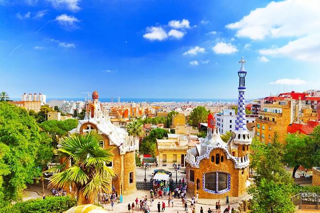 스페인 구엘공원/사진제공=모두투어