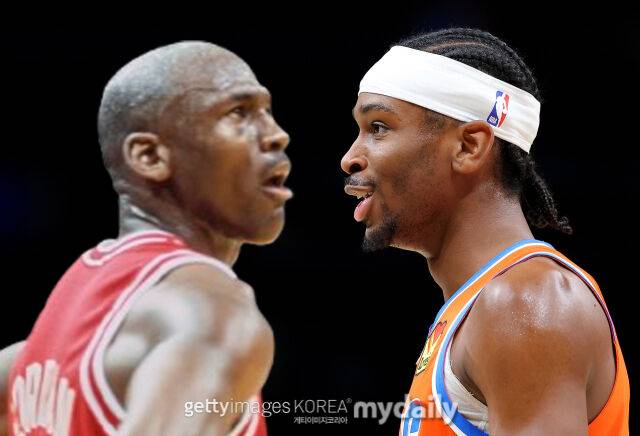 SGA(오른쪽)와 조던. /게티이미지코리아