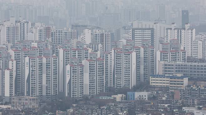 아파트 등 주거단지의 모습. [연합]