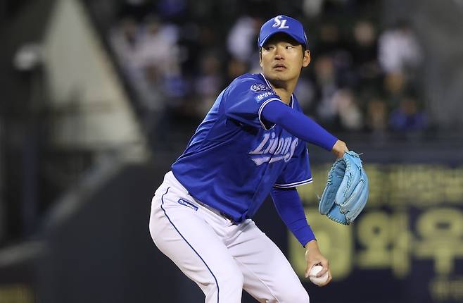 삼성 백정현. 삼성 라이온즈 제공