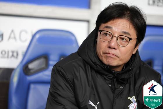 황선홍 대전하나시티즌 감독. /사진=한국프로축구연맹 제공