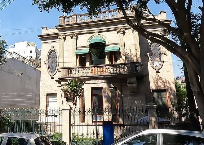 멕시코시티에 있는 한글학교 건물 [촬영 이재림 특파원]