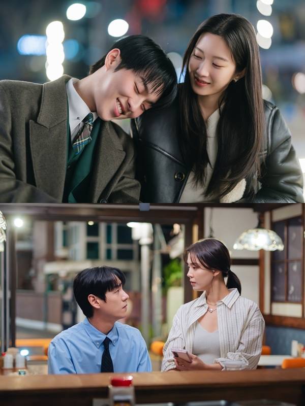 tvN 월화드라마 '그놈은 흑염룡'의 최현욱, 문가영, 곽시양, 임세미./사진=tvN