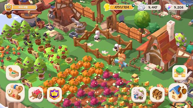 김영웅 대표가 '라이크잇스튜디오' 재창업 후 만든 게임 '고양이 섬의 비밀'. 퀘스트를 통해 고양이 왕국을 만드는 해당 게임은 누적 다운로드 650만회, 매출 63억원을 달성했다. /구글 플레이스토어 캡처