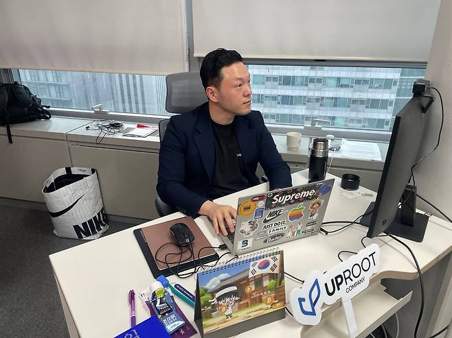 강승구 업루트컴퍼니 부대표. /현정민 기자