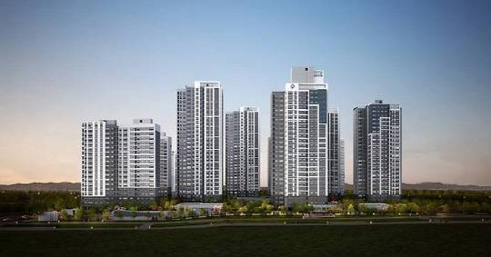 경기 하남 교산 푸르지오 더퍼스트 조감도. [대우건설 제공]