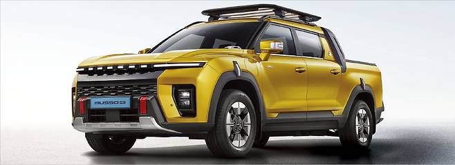 KGM 무쏘EV.   KG모빌리티 제공