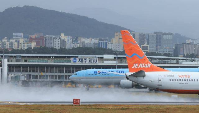 제주국제공항 활주로. 연합뉴스