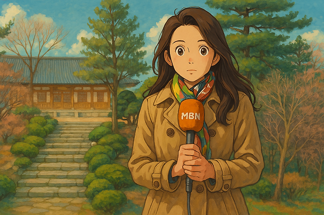 사진=챗GPT가 '지브리 화풍'으로 그려준 기자