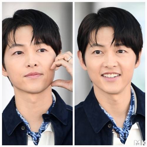 배우 송중기가 4월 1일 오전, 중국 상하이 일정을 위해 인천국제공항을 통해 출국했다. 사진=천정환 기자