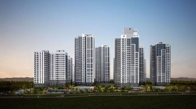 교산 푸르지오 더 퍼스트 투시도. [대우건설 제공]