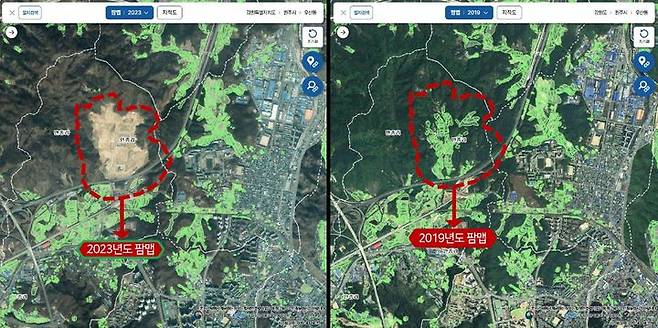 [세종=뉴시스] '팜맵' 누리집 비교 이력조회 서비스 화면. (사진=농림축산식품부 제공) *재판매 및 DB 금지