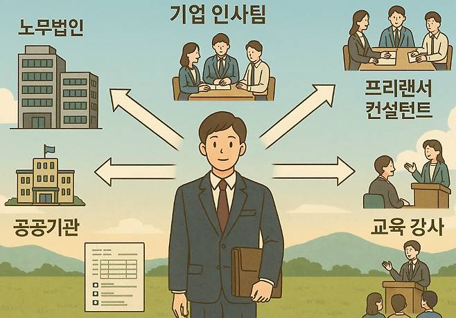 기업 인사팀 노무법인 프리랜서 컨설턴트 III 00 00 공공기관 교육 강사 1 laus 시 y8u t