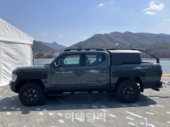 더 기아 타스만(사진=정병묵 기자)