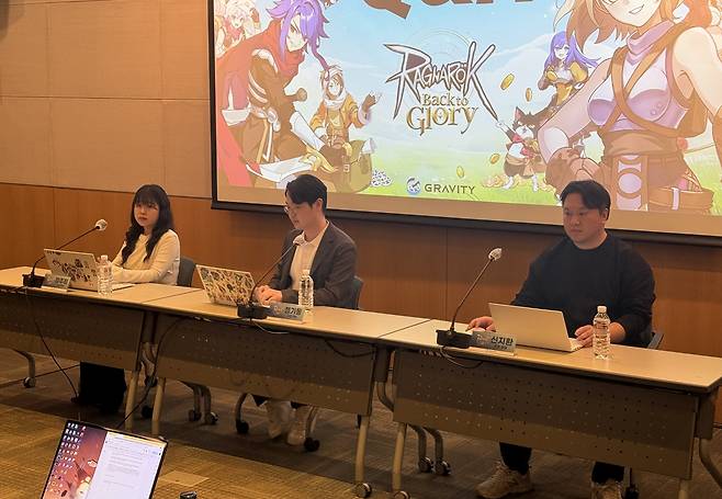 - 정주희 사업 PM, 정기동 사업 PM, 신지환 운영 담당