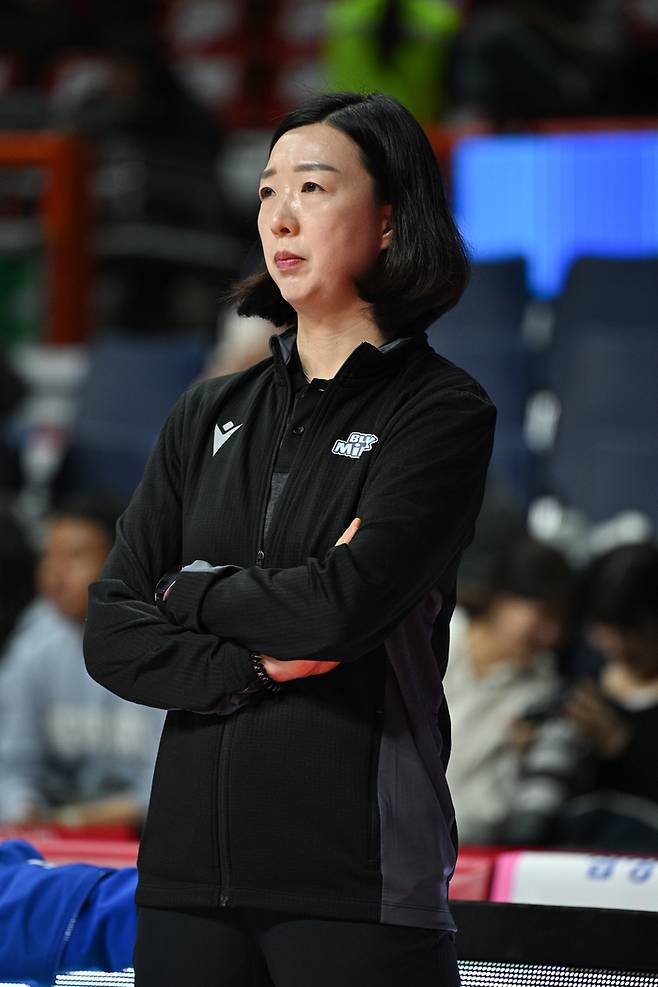 삼성생명 이미선 코치. 사진 | WKBL