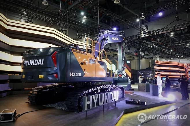 2025 서울모빌리티쇼 현대 HD 부스. (오토헤럴드 김흥식 기자)