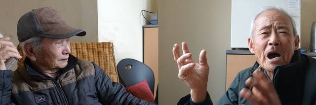 김종권(왼쪽)씨와 김창문씨. 허호준 기자