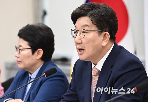 권성동 국민의힘 원내대표가 3일 오전 서울 여의도 국회에서 열린 비상대책위원회의에서 발언하고 있다. [사진=곽영래 기자]