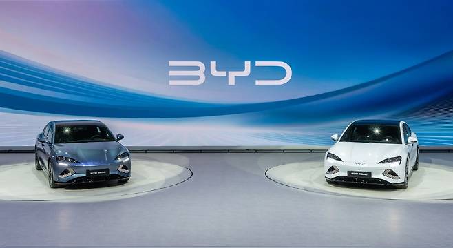 BYD 전기 세단 BYD 씰 외관 [BYD코리아 제공]