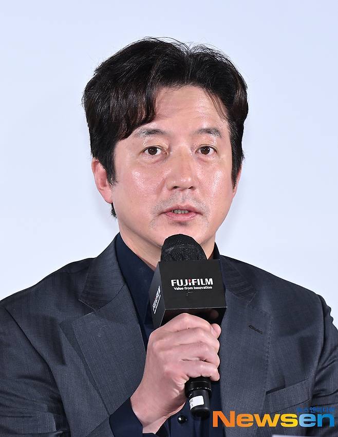 지난 4월 1일 서울에서 열린 26회 전주국제영화제 기자회견에 집행위원장 자격으로 참석한 정준호(뉴스엔DB)