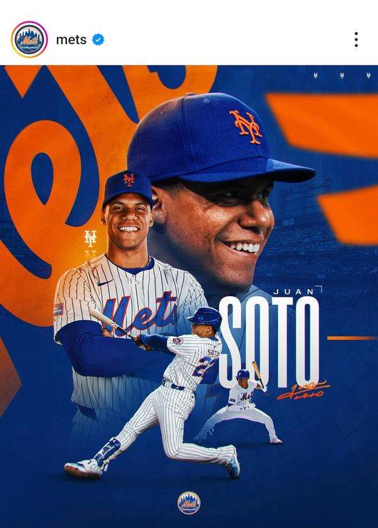 뉴욕 메츠 공식 SNS 캡처