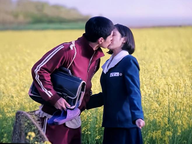 넷플릭스 드라마 ‘폭싹 속았수다’&nbsp; 박보검 아이유. 영상 캡처