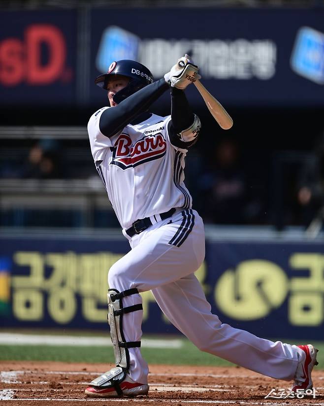 두산 양석환이 2연속경기 홈런을 쳐내며 장타력을 뽐냈다. 스포츠동아 DB