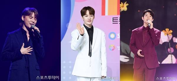 김준수 박서진 손태진 / 사진=DB