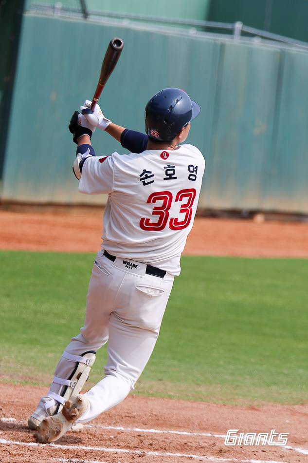 ▲ 롯데 손호영 ⓒ롯데 자이언츠