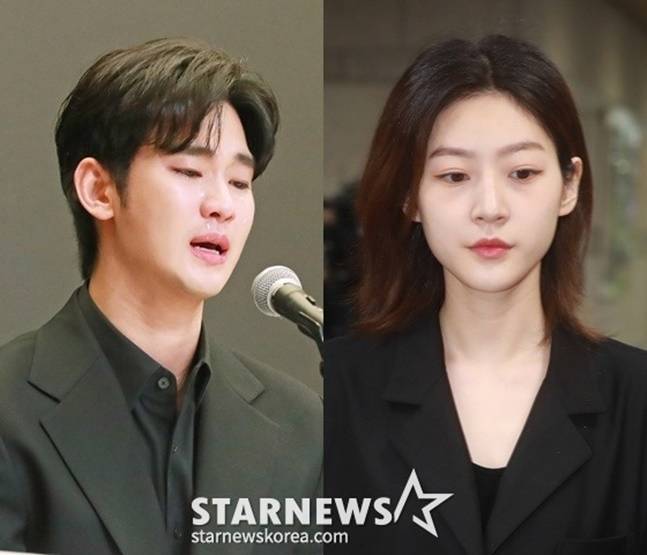 김수현(왼쪽), 고 김새론 /사진=스타뉴스
