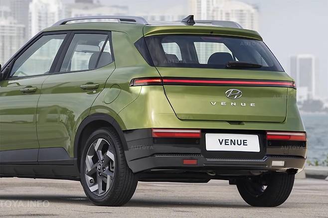 현대차 '베뉴 풀체인지' 상상도 (출처 : AUTOYA)