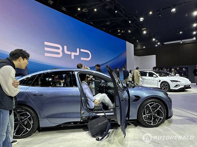 BYD 씰 세단(오토헤럴드 김훈기 기자)