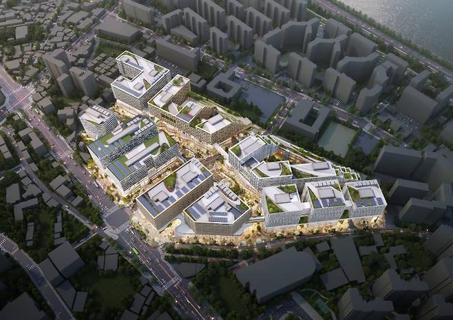 서울 강서구 '가양 CJ부지 업무복합시설' 조감도 인창개발 제공