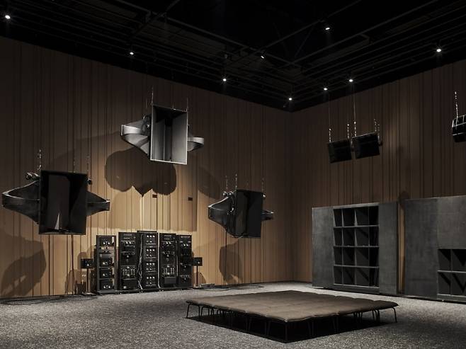 오디움 개관 후 열린 상설전 '정음(正音) 소리의 여정' 전시장 전경. / 사진제공. 오디움